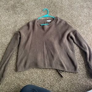 Brown lucky sweater